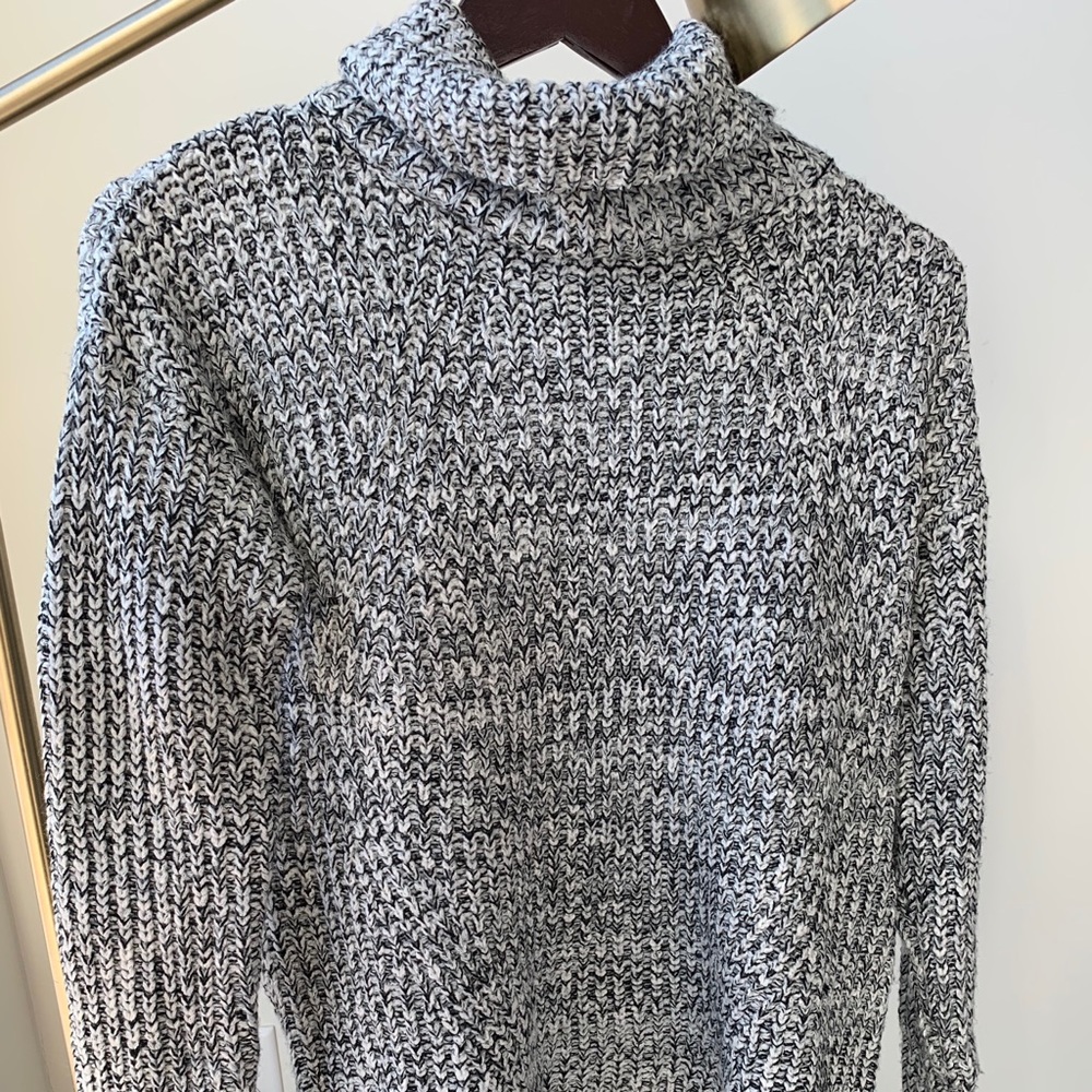 Marled Grey Turtleneck